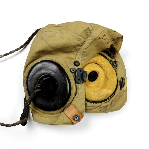 USAAF flight helmet type AN-H-15 w/ ANB-H-1 receivers