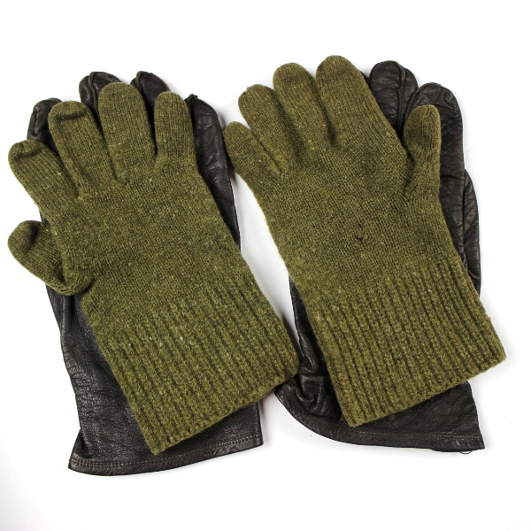 USAAF type A-11A flight gloves w/ wool inserts