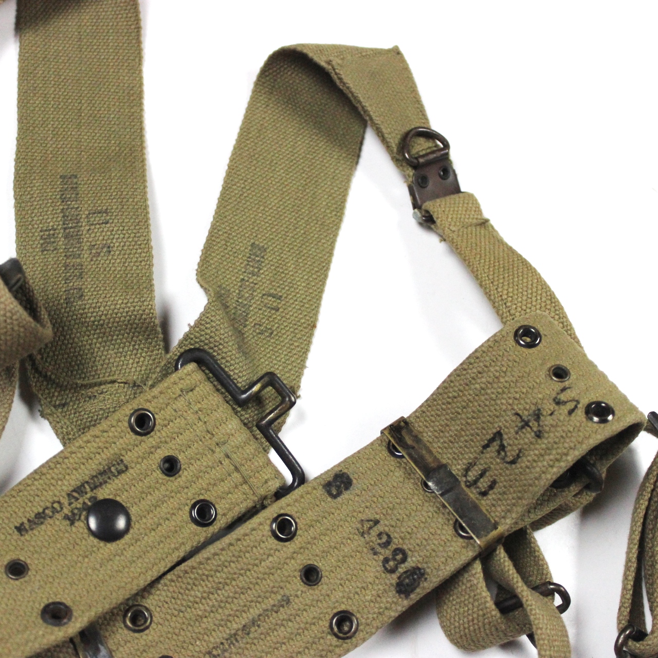 M1936 Pistol belt and suspenders set