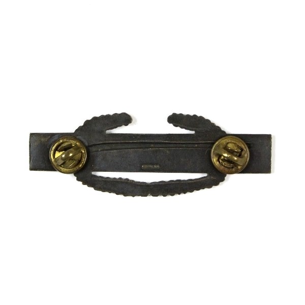 Combat Infantry Badge - Cluth Back - Sterling
