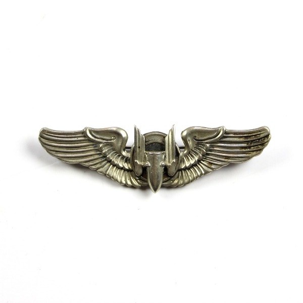 USAAF 3in gunner pin back wings - NS Meyer