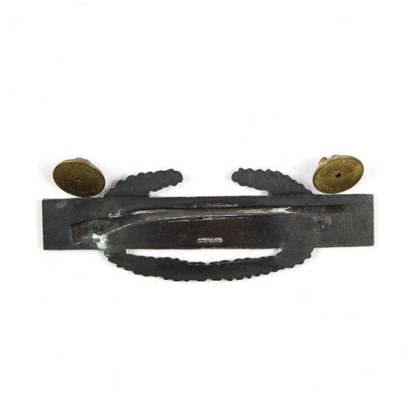 Combat Infantry Badge - Cluth Back - Sterling