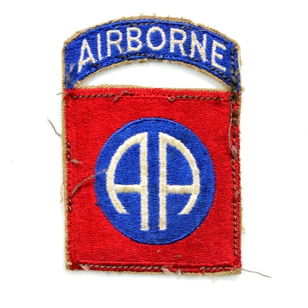 82nd airborne division shoulder sleeve insignia w/ attached tab