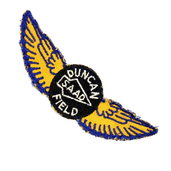 Scarce USAAF SAAD Duncan Field wings patch