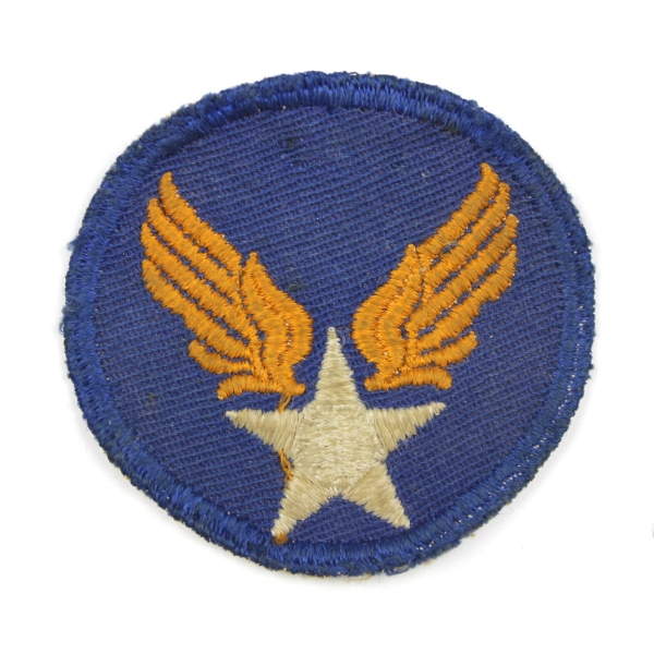 USAAC HQ white star twill patch - 1942/43