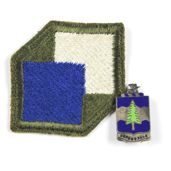 Unofficial 383rd Infantry Regiment distinctive insignia