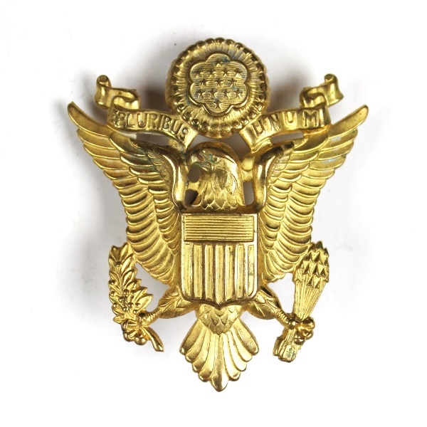 USAAF Officers oversized crusher cap badge