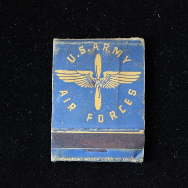 USAAF match book “Keep ‘em flying”