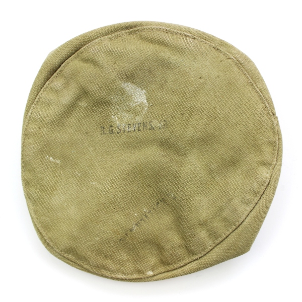 US Army personal hygiene collapsible basin - 1942