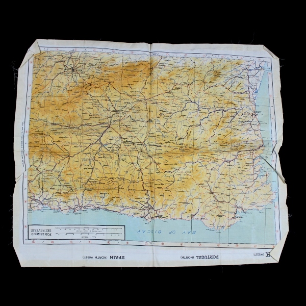 Silk escape map 43K - Spain Portugal France