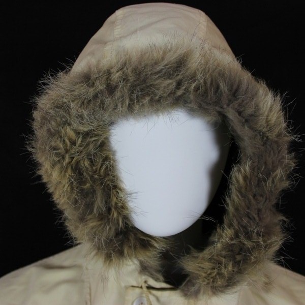 10th Mountain Division M1941 snow camouflage reversible parka w/ fur trimmed hood