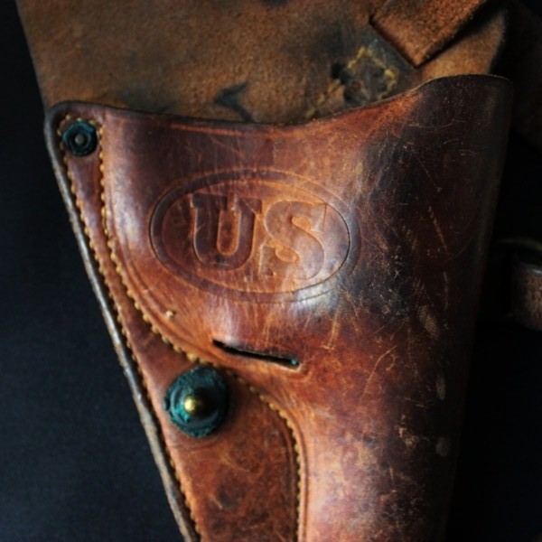 US Navy S&W Victory .38 M3 holster - Boyt 1943 - ID’ed