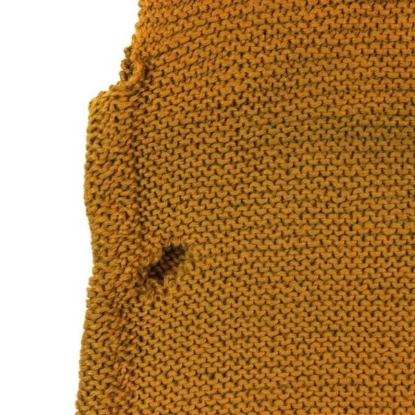 V Neck OD Wool sleeveless sweater - Medium