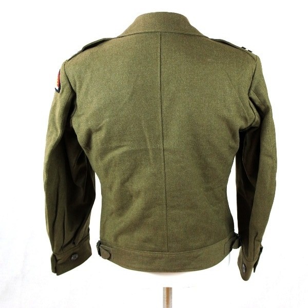 116th Eng. Bn (41st ID) officer grouping: Class-A & Ike Jacket