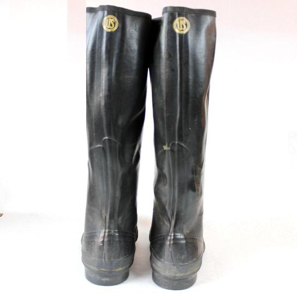 M1937 Engineer knee high rubber boots - US Rubber Co. - 1944