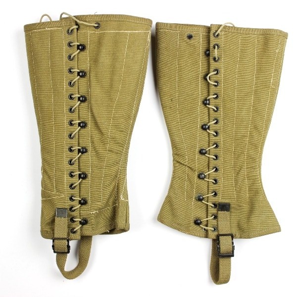 US Army canvas leggings - cold weather