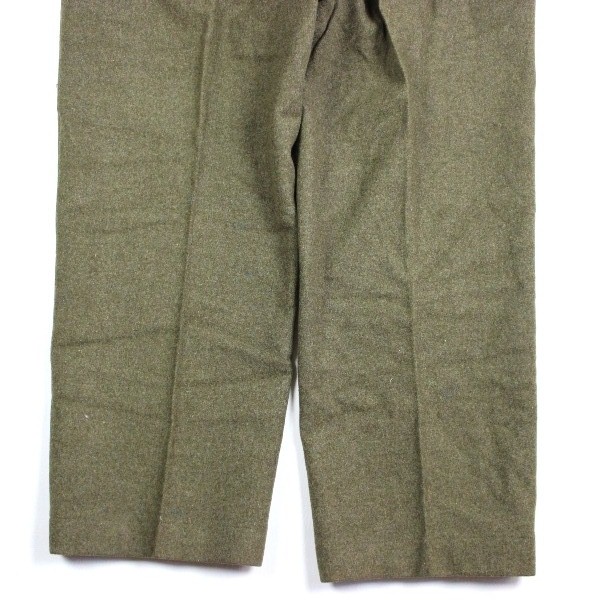 M1937 OD “Mustard” wool serge field trousers - W45! L29