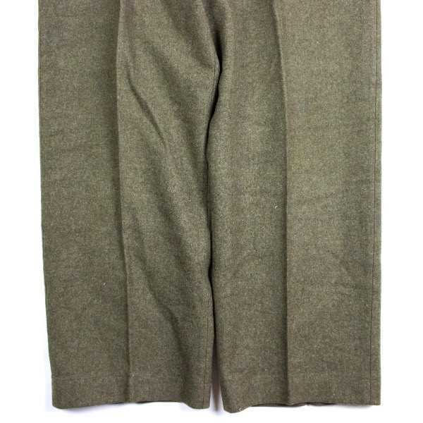 M1937 OD “Mustard” wool serge field trousers - W45! L29