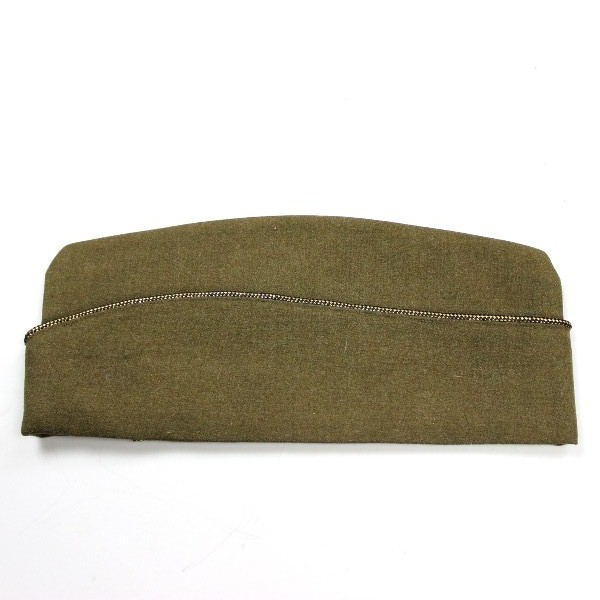 Officers OD wool garrison cap -  7 1/2