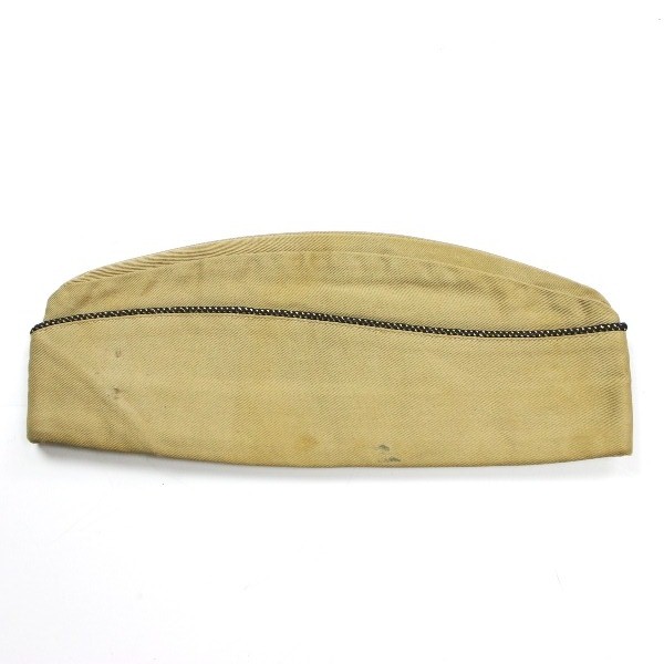 Officers khaki / tan garrison cap - 6 7/8