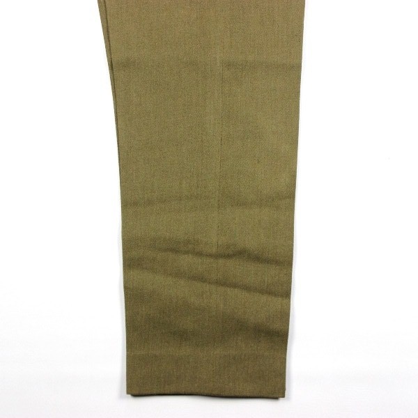 Officers OD wool serge field trousers - W33 L32