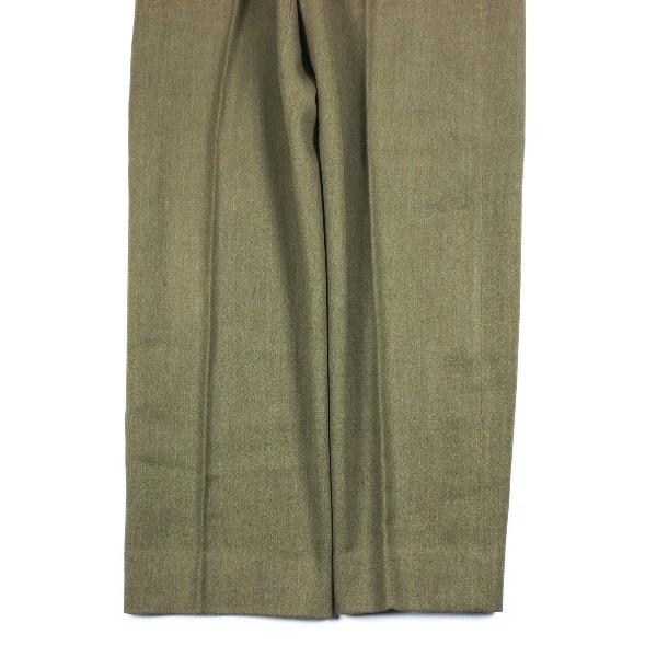 Officers OD wool serge field trousers - W33 L32