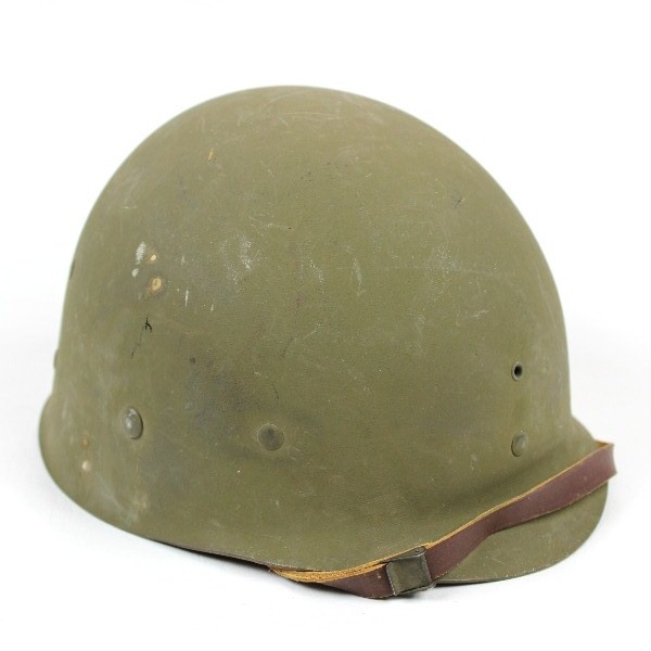 M1 helmet w/ Westinghouse liner - Front seam - Swivel bale