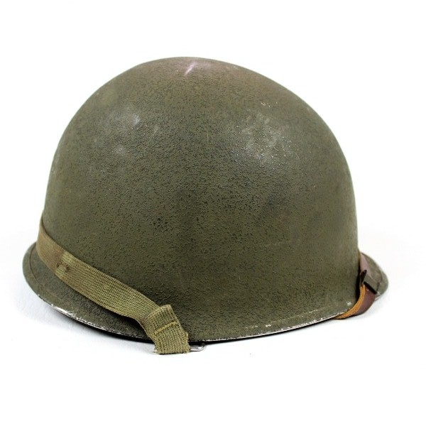 M1 helmet w/ Westinghouse liner - Front seam - Swivel bale