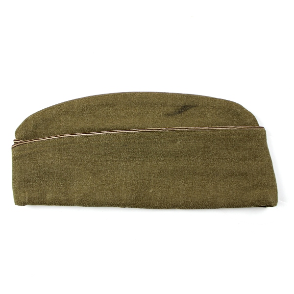 EM OD wool garrison cap - Medical Corps - 7 1/8 - Identified