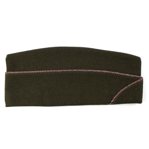 EM OD wool gabardine garrison cap - Medical Corps - 7 3/8