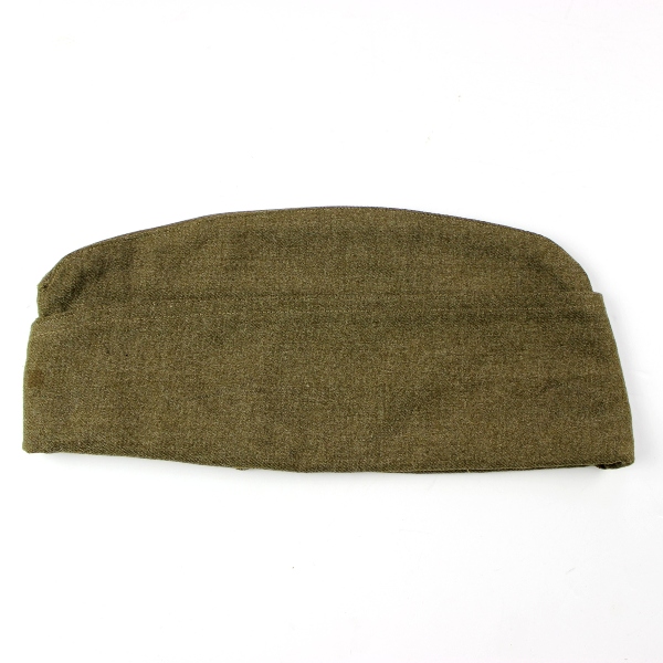 EM OD wool garrison cap - Unpiped - 7 1/8