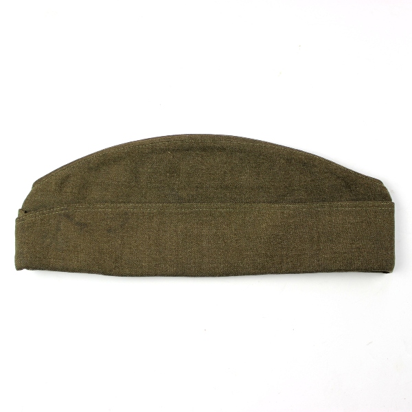 USMC officers / EM green wool garrison cap - 7 1/8