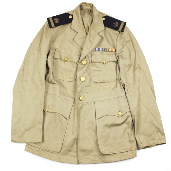 US Merchant Marine khaki / tan dress jacket