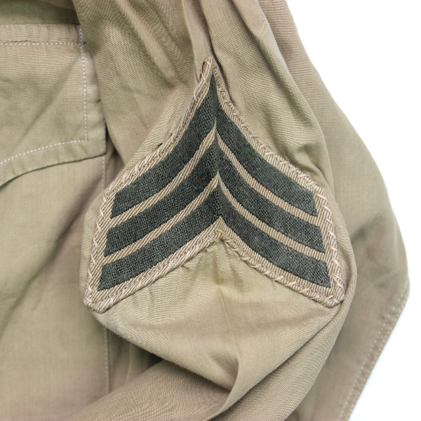 USMCWR enlisted women khaki / tan service shirt - Identified