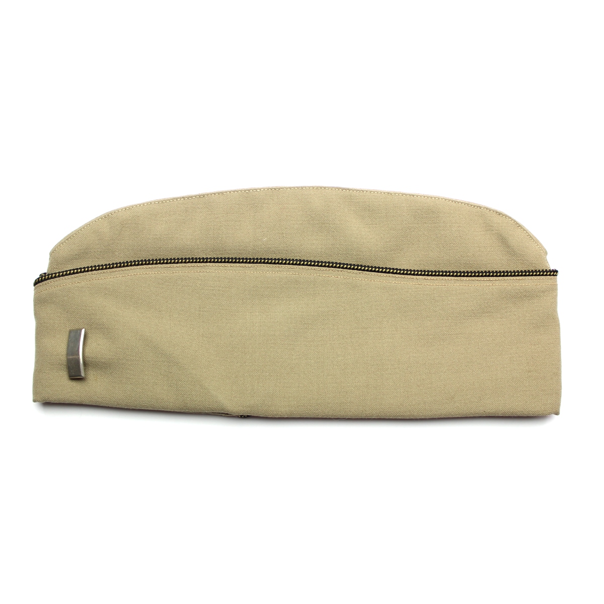 Officers khaki / tan wool garrison cap - 7