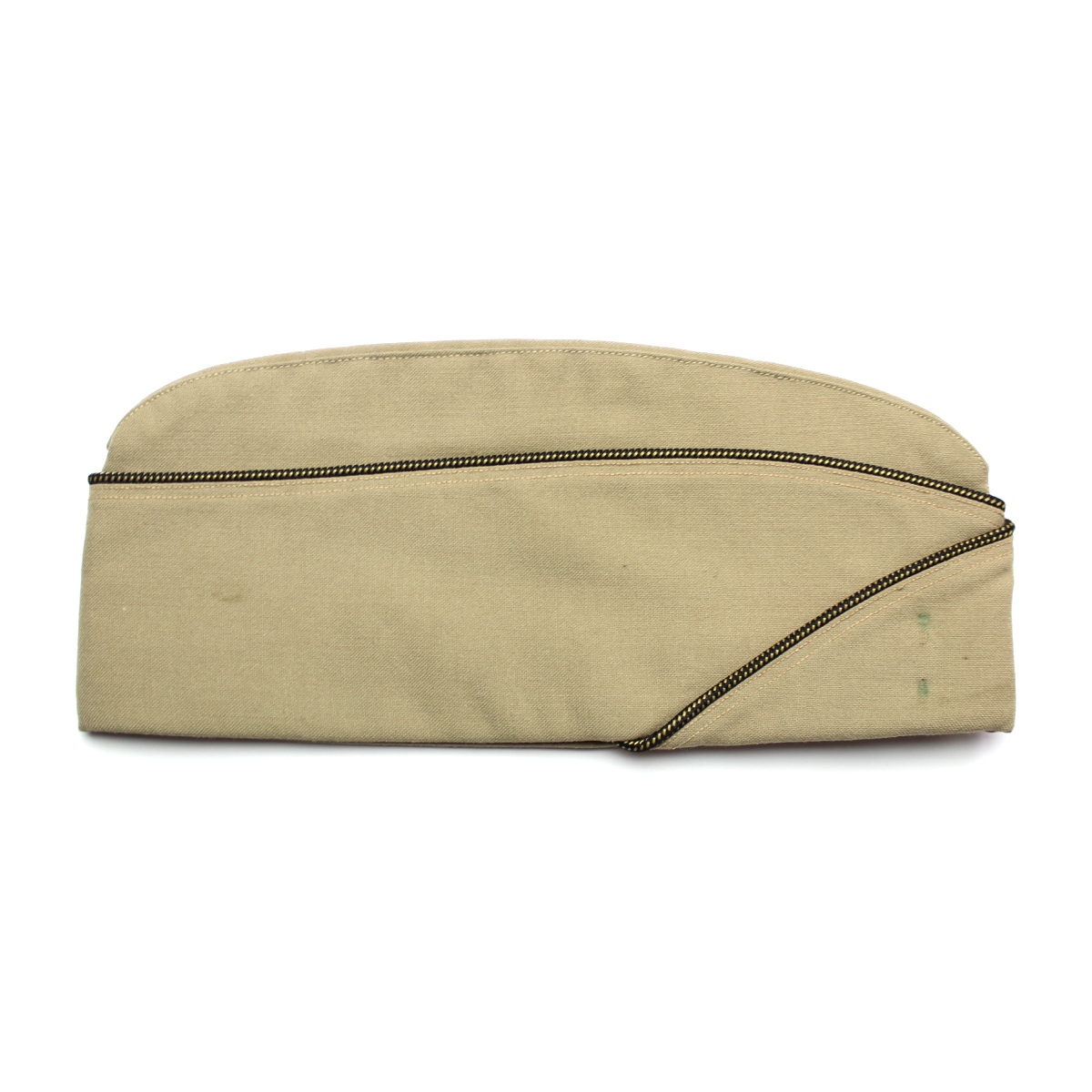 Officers khaki / tan wool garrison cap - 7