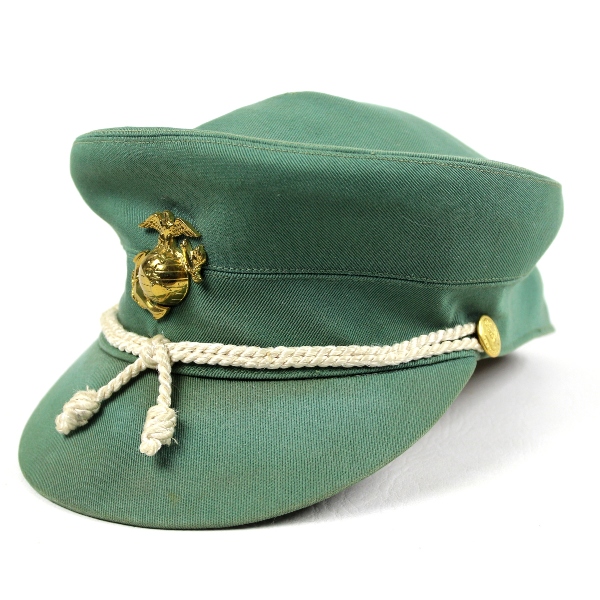 USMCWR mint green officer dress cap - Identified