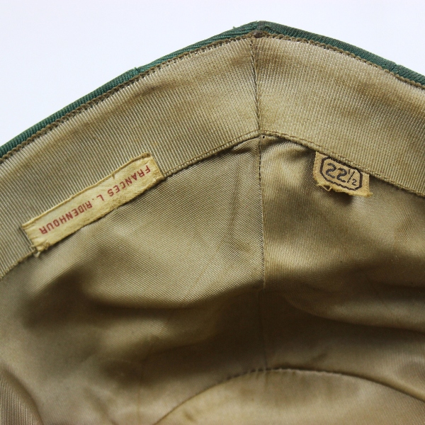 USMCWR mint green officer dress cap - Identified