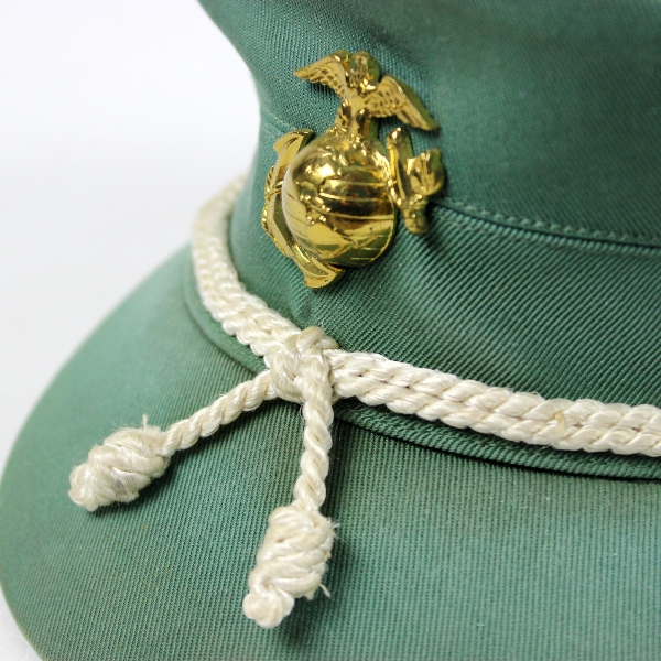 USMCWR mint green officer dress cap - Identified