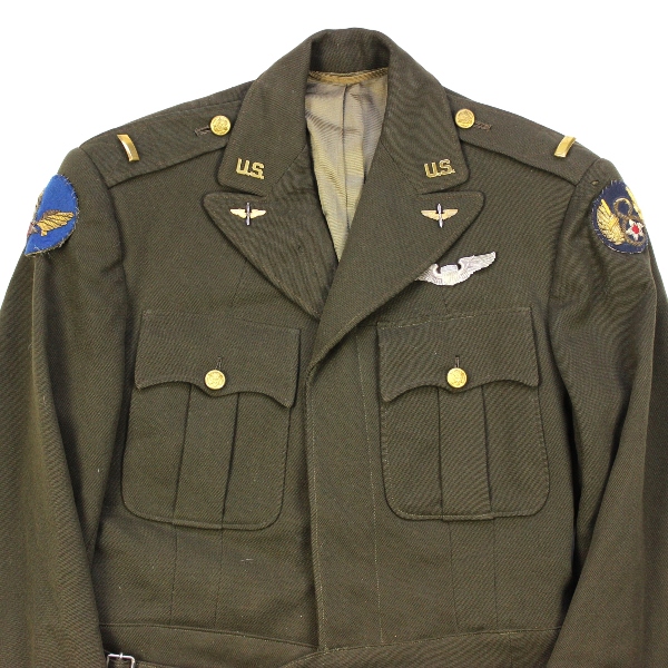 USAAF officers short dress jacket - British made / 8th AF