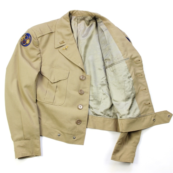 USAAF officers khaki / tan short dress jacket