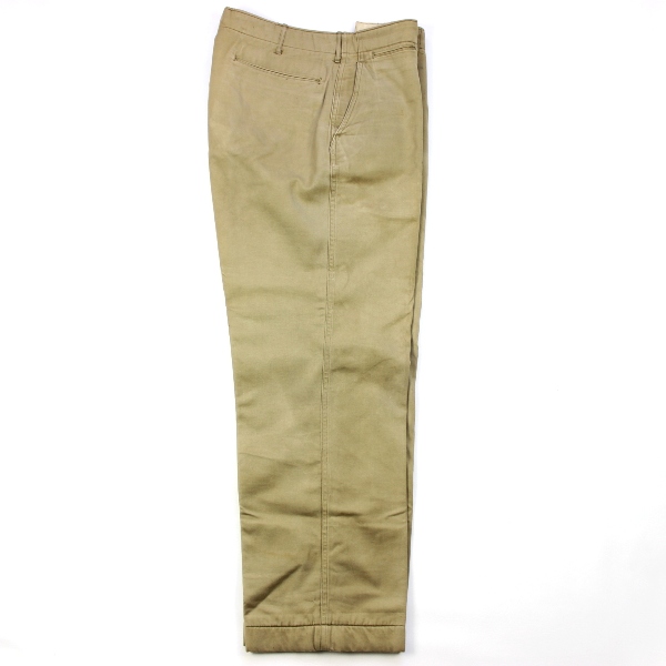 注文割引 美品 M45KHAKI 31×34 KHAKI COTTON TROUSERS チノパン