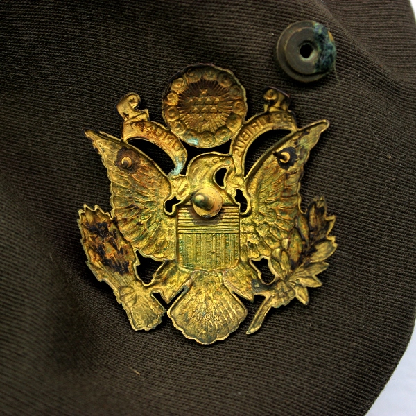 US Army Air Forces officers OD cap - Australian made