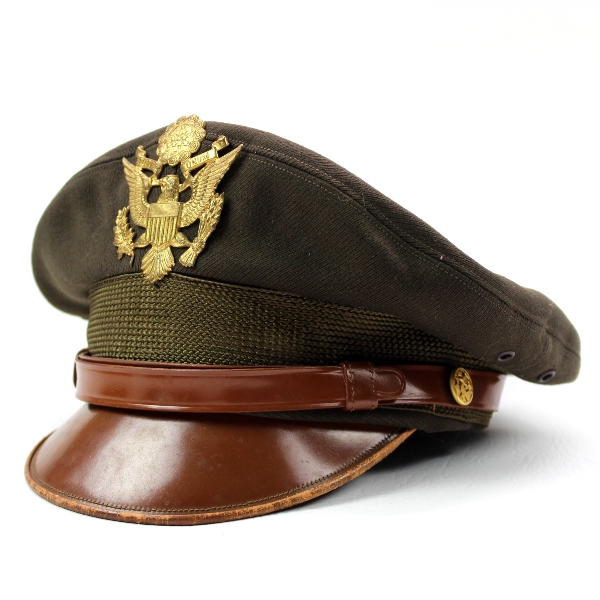 US Army Air Forces officers OD crusher cap - Kaufmann's Fifth Avenue