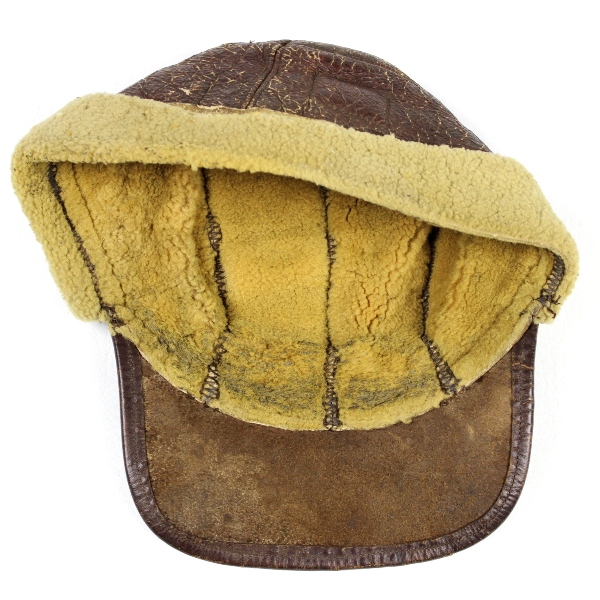 USAAF bomber crew sheepskin cap type B-2 size 7 3/8