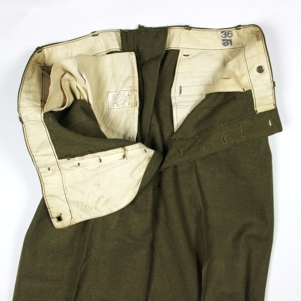 M1937 wool serge trousers - W36 L31