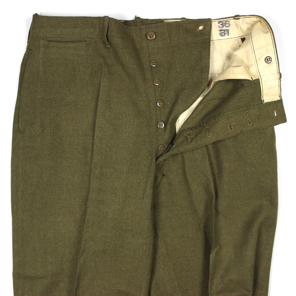 M1937 wool serge trousers - W36 L31