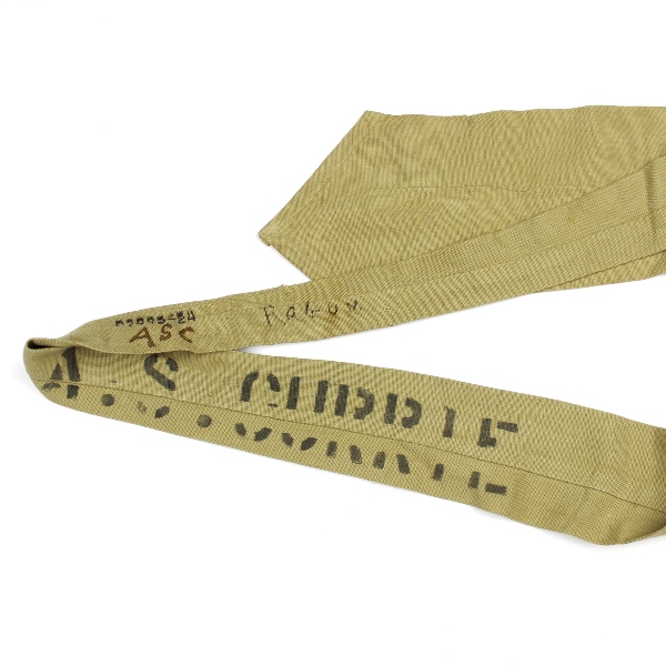 USMC enlisted men khaki / tan dress neck tie - identified