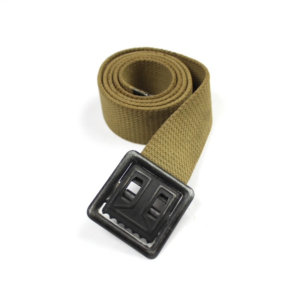 M1937 enlisted men cotton webbing trousers belt - JQMD 43