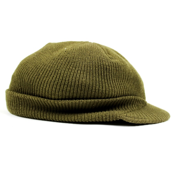 M1941 wool knit Jeep / beanie cap - Medium - Mint